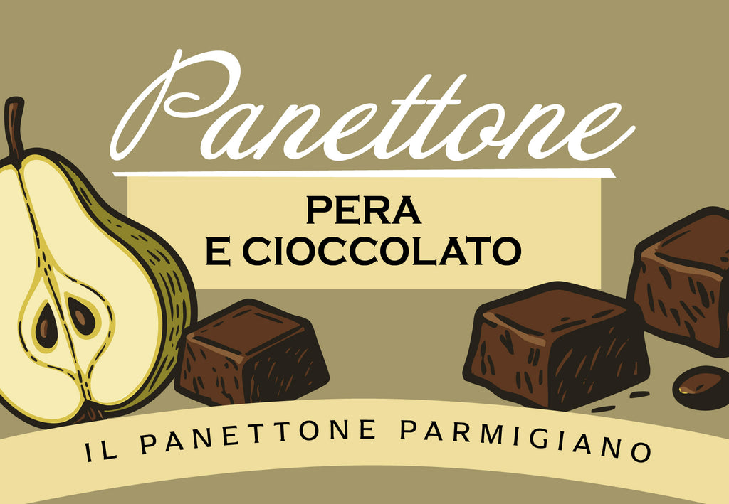 Panettone pera e cioccolato